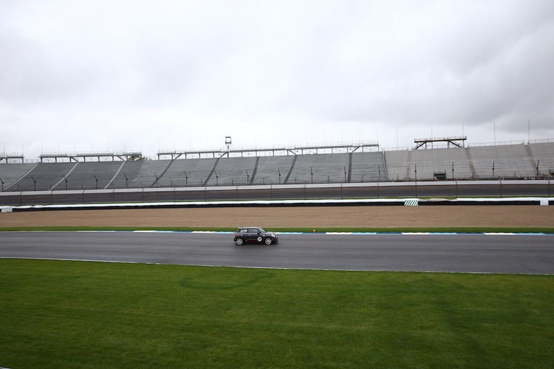 Illustration for article titled The Nine Things You Learn Driving Minis At Indianapolis Motor Speedway